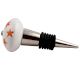 Orange Star Ceramic Wine Stopper (Pack Of One Piece)